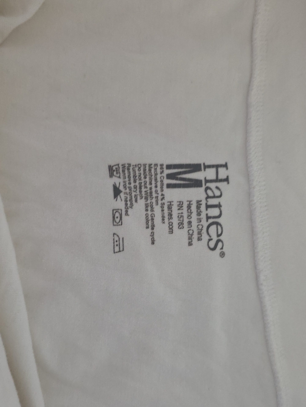 Hanes White Shirt